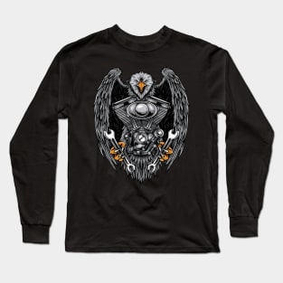 eagle biker society Long Sleeve T-Shirt